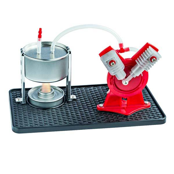V-Twin Steam Engine Science Experiment Kit 43PCS