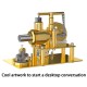 ENJOMOR Balance-Beam Stirling Generator Kit
