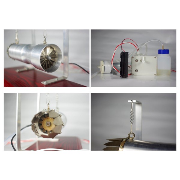 SKYMECH Fuel-Burning Mini Turbojet Demonstration Engine