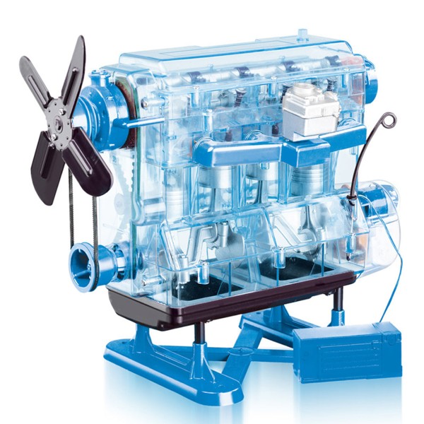 Smithsonian Motor Works Transparent 4-Cylinder Engine Kit