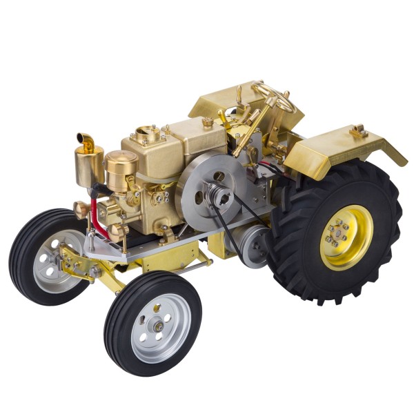 T1 Antique Roller Tractor with Working Gasoline Engine