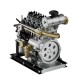 TECHING DM115 1:10 L4 Diesel Engine Model Kit 300+PCS