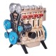 TECHING DM13-B Inline-4 Engine Assembly Kit 325PCS