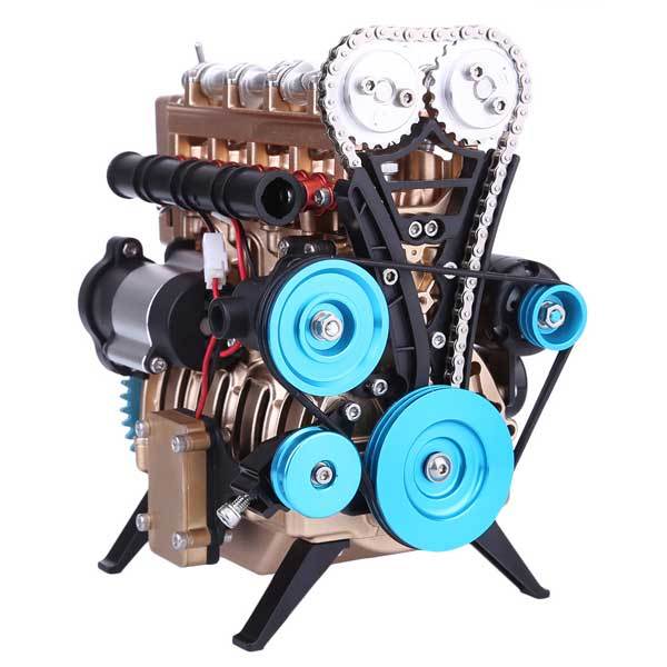 TECHING DM13-B Inline-4 Engine Assembly Kit 325PCS