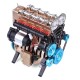 TECHING DM13-B Inline-4 Engine Assembly Kit 325PCS