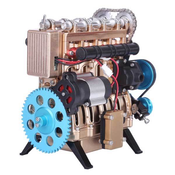 TECHING DM13-B Inline-4 Engine Assembly Kit 325PCS