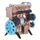 TECHING DM13-B Inline-4 Engine Assembly Kit 325PCS