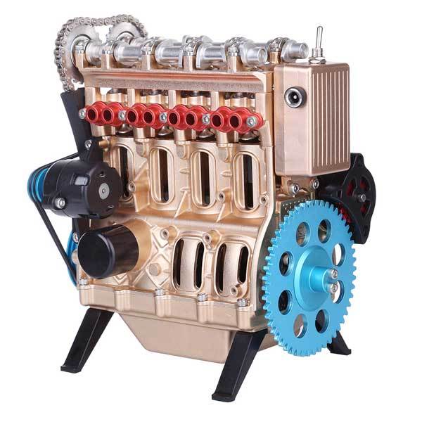 TECHING DM13-B Inline-4 Engine Assembly Kit 325PCS
