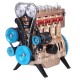 TECHING DM13-B Inline-4 Engine Assembly Kit 325PCS