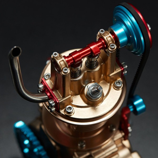 DM17-S-T Single-Cylinder Engine Assembly Kit 130PCS DM17-S-T Single-Cylinder Engine Assembly Kit 130PCS