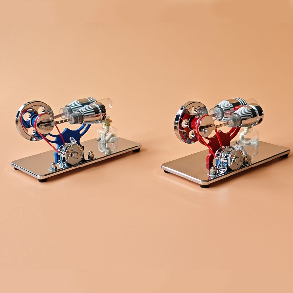 ENJOMOR Gamma Stirling Generator with LED Set ENJOMOR Gamma Stirling Generator with LED Set
