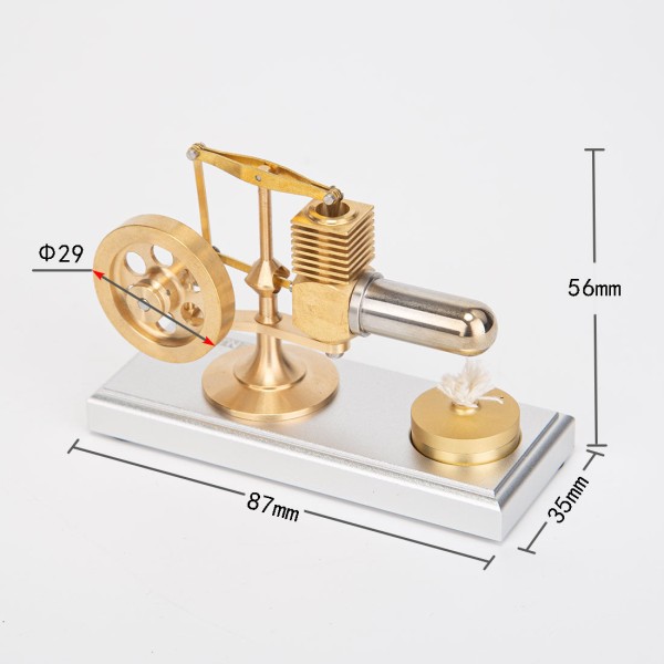 ENJOMOR Hog Mini Balance-Beam Stirling Engine ENJOMOR Hog Mini Balance-Beam Stirling Engine
