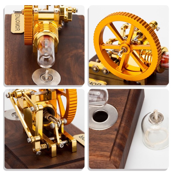 ENJOMOR Mini Beta Hot-Air Stirling Engine ENJOMOR Mini Beta Hot-Air Stirling Engine