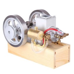 M90 Full-Metal Hit-and-Miss Gas Engine with Base