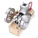 M90 Full-Metal Hit-and-Miss Gas Engine with Base