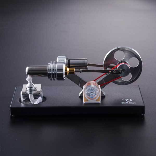 Unassembled Stirling Generator Kit with 4 LEDs Unassembled Stirling Generator Kit with 4 LEDs
