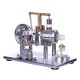 Hot-Air Stirling Engine Generator with Color LED Hot-Air Stirling Engine Generator with Color LED