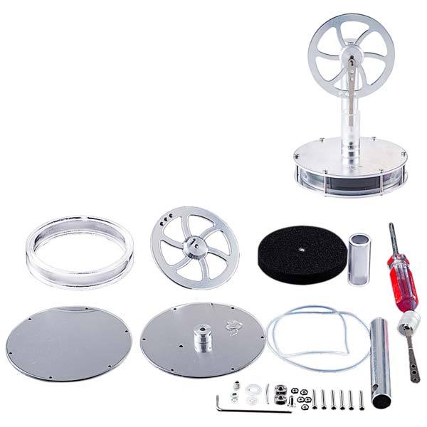 Low-Temperature Differential Stirling Engine Kit