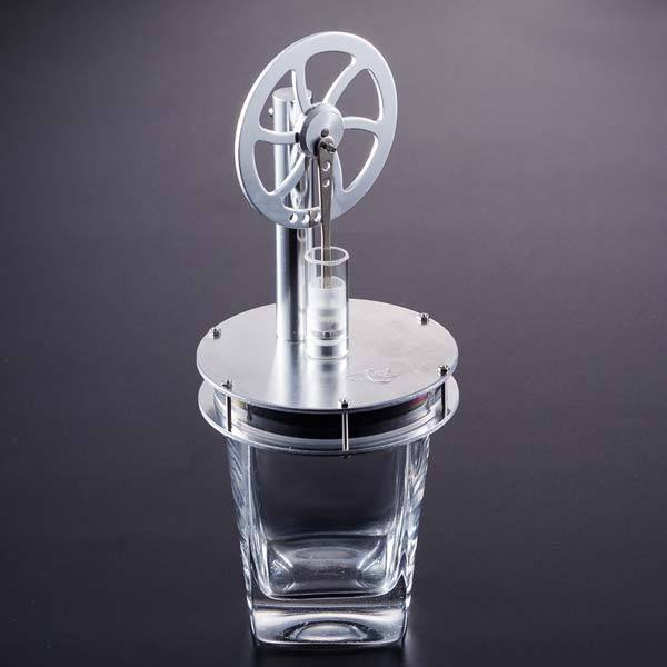 Low-Temperature Differential Stirling Engine Kit