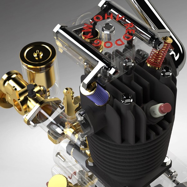 MUSA 10cc Whippet Flathead Gasoline Engine Model MUSA 10cc Whippet Flathead Gasoline Engine Model