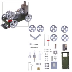 Stirling Engine Car DIY Assembly Kit