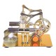 Twin-Cylinder Stirling Engine Generator with Bulb Twin-Cylinder Stirling Engine Generator with Bulb