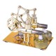Twin-Cylinder Stirling Engine Generator with Bulb Twin-Cylinder Stirling Engine Generator with Bulb