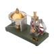 ENJOMOR Vertical Steam Engine with Spherical Boiler ENJOMOR Vertical Steam Engine with Spherical Boiler