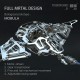 Mechanical Manta Ray 3D Metal Assembly Model with Lights