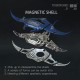 Mechanical Manta Ray 3D Metal Assembly Model with Lights