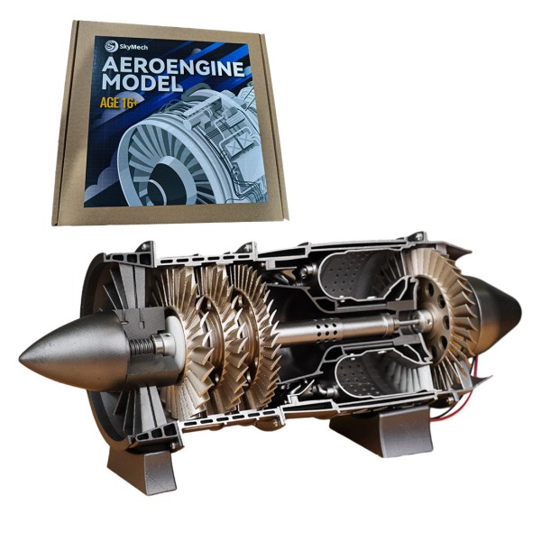 SKYMECH WP-85 1/3 Turbojet Engine Model Kit 100PCS SKYMECH WP-85 1/3 Turbojet Engine Model Kit 100PCS