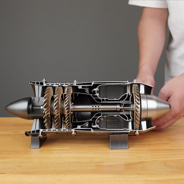 SKYMECH WP-85 1/3 Turbojet Engine Model Kit 100PCS SKYMECH WP-85 1/3 Turbojet Engine Model Kit 100PCS