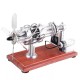 16-Cylinder Quartz-Tube Stirling Engine Model