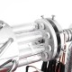 16-Cylinder Quartz-Tube Stirling Engine Model