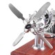 16-Cylinder Quartz-Tube Stirling Engine Model