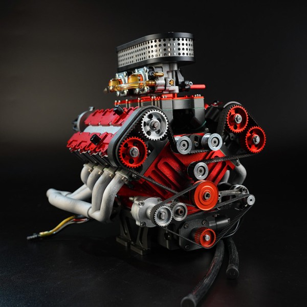 ENJOMOR GS-V8 Pro 78cc DOHC V8 Gasoline Engine