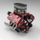 ENJOMOR GS-V8 Pro 78cc DOHC V8 Gasoline Engine