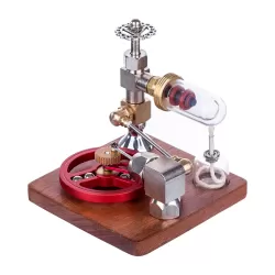 ENJOMOR Speed-Controlled Single-Cylinder Stirling Engine