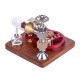 ENJOMOR Speed-Controlled Single-Cylinder Stirling Engine