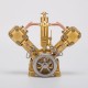 RW-V2 Reversible V-Twin Marine Steam Engine