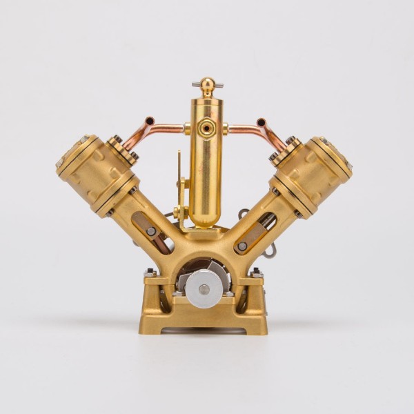 RW-V2 Reversible V-Twin Marine Steam Engine
