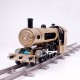 TECHING DM21 Metal Steam Locomotive Model Kit 387PCS
