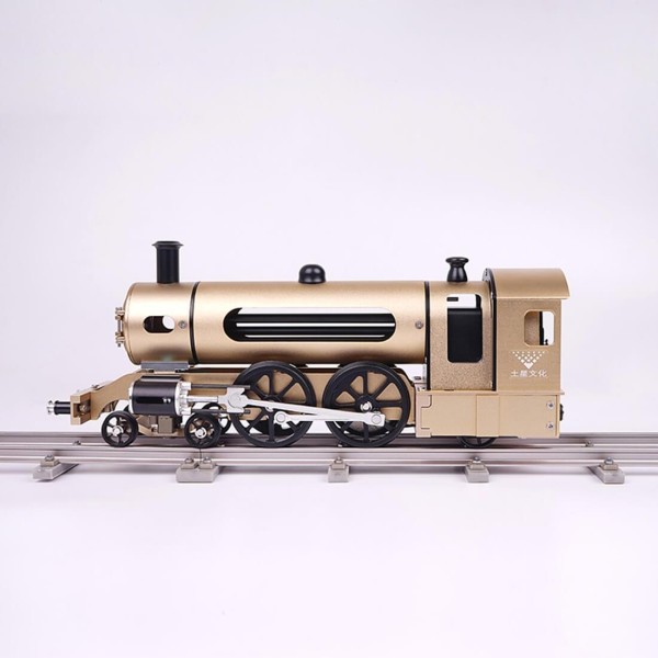 TECHING DM21 Metal Steam Locomotive Model Kit 387PCS