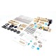 TECHING DM21 Metal Steam Locomotive Model Kit 387PCS