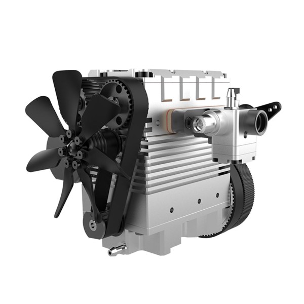 SEMTO ST-NF2 7cc Inline Twin-Cylinder Nitro Engine Model Kit