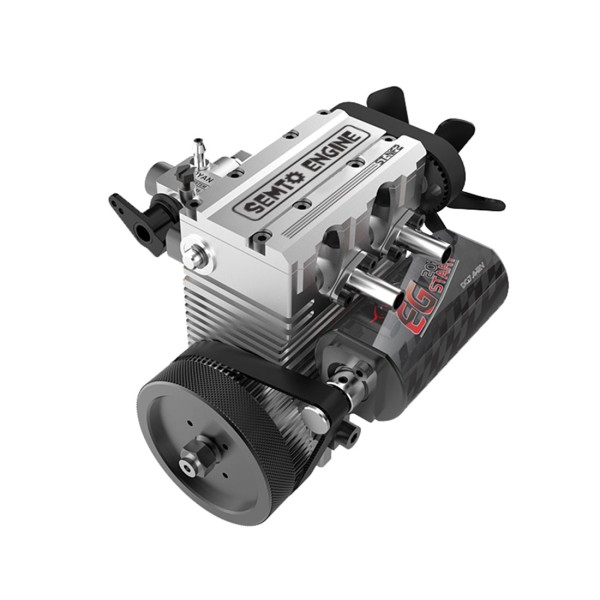 SEMTO ST-NF2 7cc Inline Twin-Cylinder Nitro Engine Model Kit