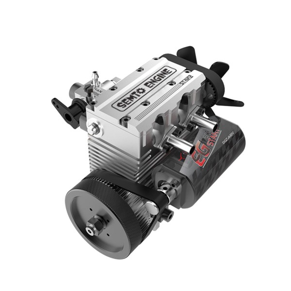 SEMTO ST-NF2 7cc Inline Twin-Cylinder Nitro Engine Model Kit
