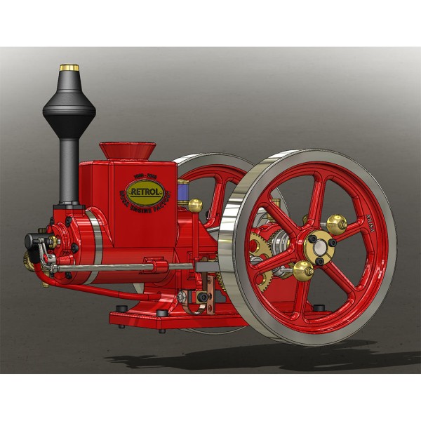 RETROL HM-01 7cc Antique Hit and Miss Engine Model RETROL HM-01 7cc Antique Hit and Miss Engine Model