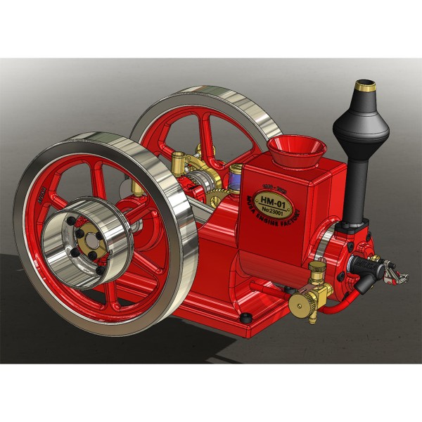 RETROL HM-01 7cc Antique Hit and Miss Engine Model RETROL HM-01 7cc Antique Hit and Miss Engine Model