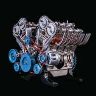 TECHING 1:3 Full-Metal V8 Engine Model Kit 500+PCS